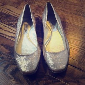 Jimmy Choo sparkly ballet flats size 40